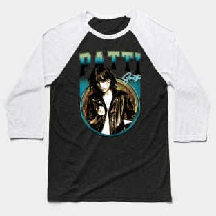 Muses and Musings Patti Smith's Creative Essence Baseball T-Shirt